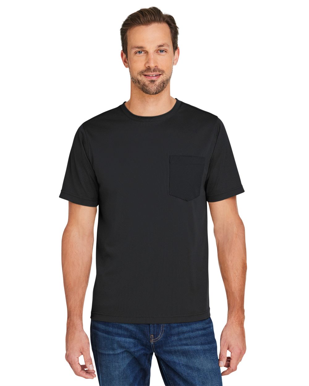 Harriton Unisex Charge Snag and Soil Protect T-Shirt M118