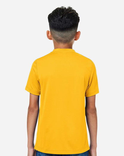 Team 365 Youth Zone Performance Mesh T-Shirt TT15Y #colormdl_Sport Athletic Gold