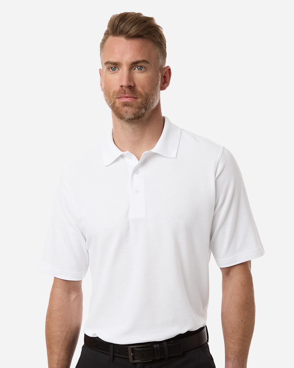Harriton Men's Tall Maverick CVC Pique Polo M105T