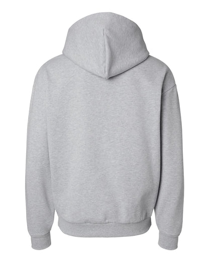 Independent Trading Co. Unisex Boulevard Heavyweight Hooded Sweatshirt IND330BLV #color_Grey Heather