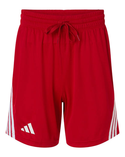 Adidas Men's 3-Stripes 7" Shorts AT300 #color_Team Power Red/ White