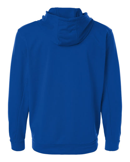 Adidas Men's Game & Go Fleece Full-Zip Hooded Sweatshirt AT208 #color_Team Royal Blue