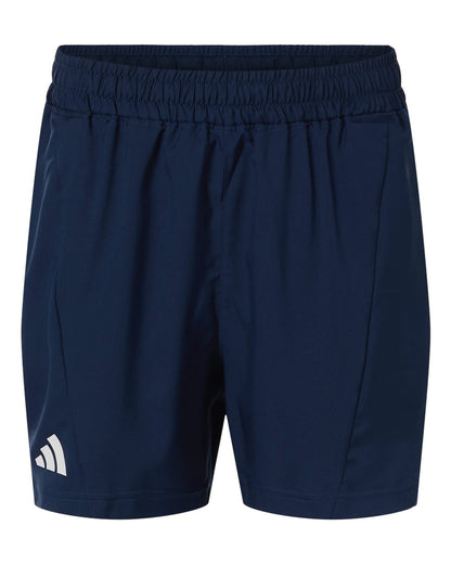 Adidas Men's D4T Woven 7" Shorts AT304 #color_Team Navy Blue/ White