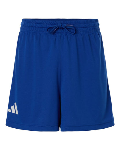 Adidas Women's 3-Stripes 3" Shorts AT301 #color_Team Royal Blue/ White