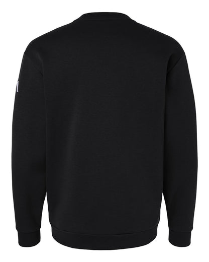 Adidas Men's Fleece Crewneck Sweatshirt AT200 #color_Black