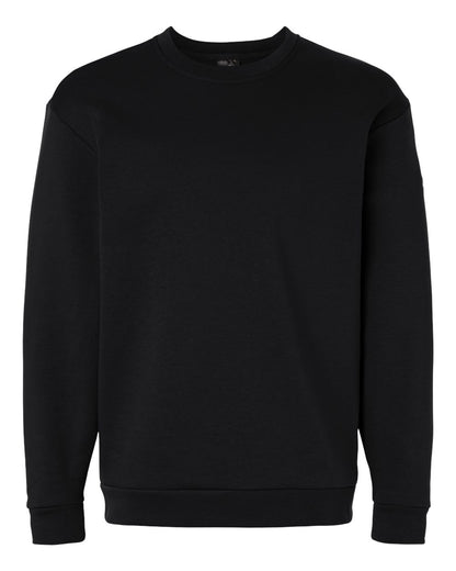 Adidas Men's Fleece Crewneck Sweatshirt AT200 #color_Black