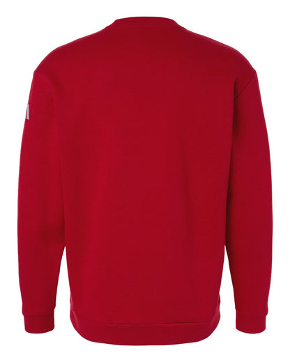 Adidas Men's Fleece Crewneck Sweatshirt AT200 #color_Team Power Red