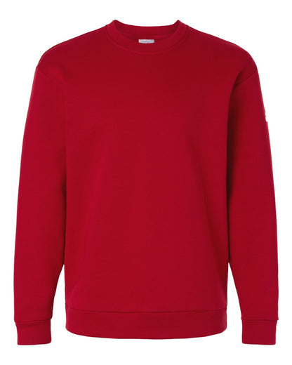 Adidas Men's Fleece Crewneck Sweatshirt AT200 #color_Team Power Red