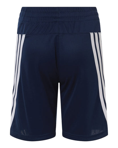Adidas Youth 3-Stripes 3" Shorts AT302 #color_Collegiate Navy/ White