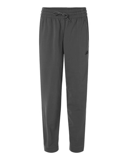 Adidas Women's Game & Go Fleece Sweatpants AT219 #color_Team Grey Four