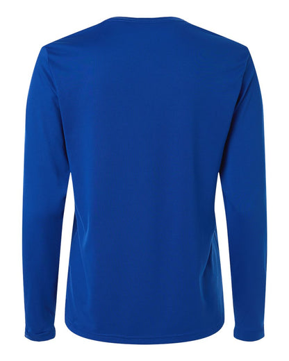 Adidas Women's Pregame Long Sleeve T-Shirt AT105 #color_Team Royal Blue/ White