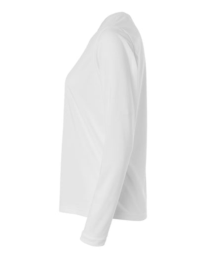 Adidas Women's Pregame Long Sleeve T-Shirt AT105 #color_White/ Black