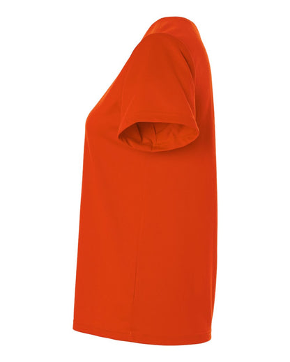 Adidas Women's Pregame T-Shirt AT102 #color_Collegiate Orange/ White