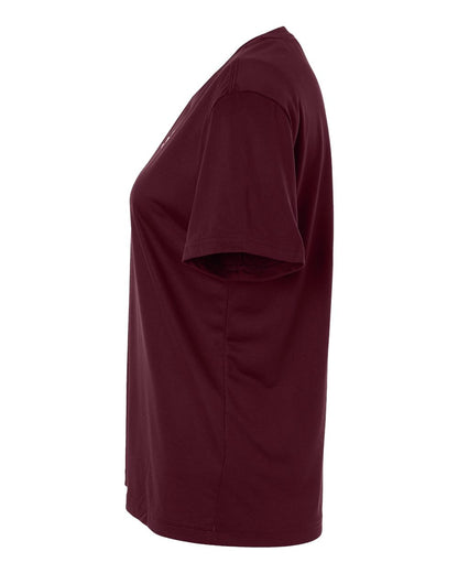 Adidas Women's Pregame T-Shirt AT102 #color_Team Maroon/ White
