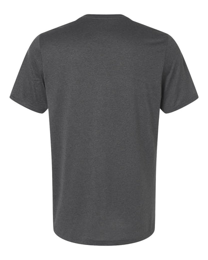 Adidas Men's Pregame T-Shirt AT101 #color_Dark Grey Heather/ White