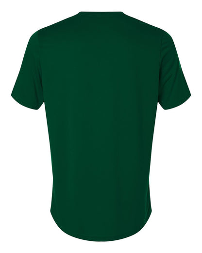 Adidas Men's Pregame T-Shirt AT101 #color_Dark Green/ White