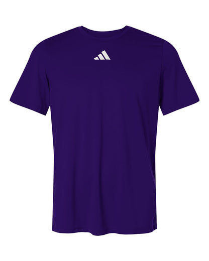 Adidas Men's Pregame T-Shirt AT101 #color_Team Collegiate Purple/ White