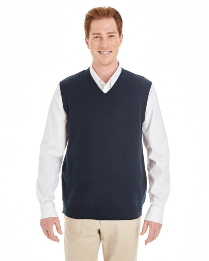 Harriton Men's Pilbloc™ V-Neck Sweater Vest M415 Harriton Men's Pilbloc™ V-Neck Sweater Vest M415