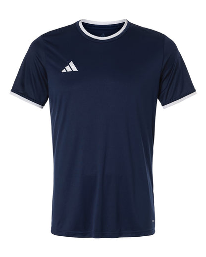 Adidas Men's Entrada 26 Jersey AT115 #color_Team Navy Blue/ White