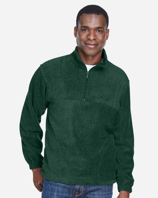 Harriton Men's Fleece Quarter-Zip Pullover M980