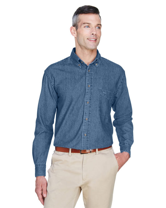 Harriton Men's Denim Shirt M550