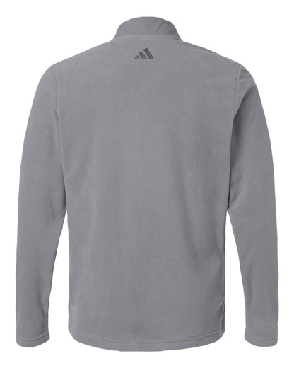 Adidas Men's Ultimate365 Cozy Quarter-Zip Pullover A2020 #color_Grey Three
