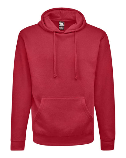 J. America Unisex BTB Fleece Hooded Sweatshirt 8720 #color_Cardinal