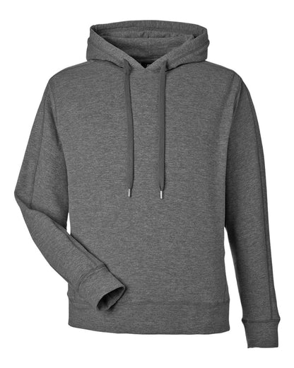J. America Unisex Electric Fleece Hooded Sweatshirt 8740 #color_Electric Onyx