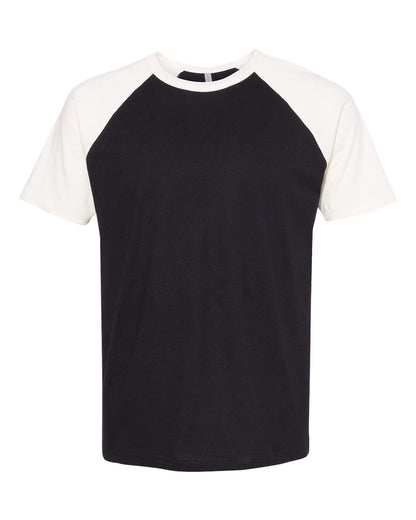 Next Level Cotton Raglan T-Shirt 3650 #color_Natural/ Black