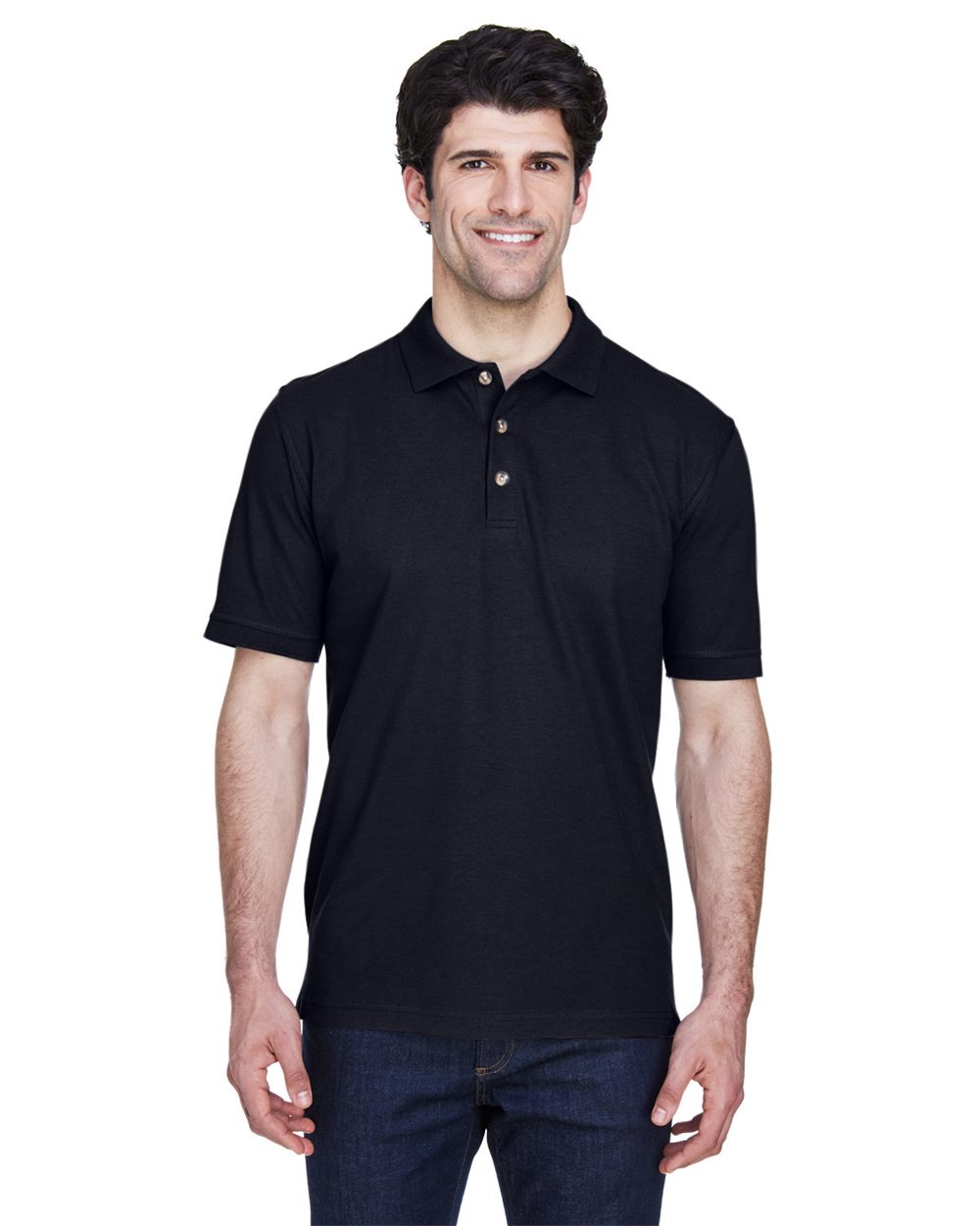 UltraClub Men's Classic Piqué Polo 8535