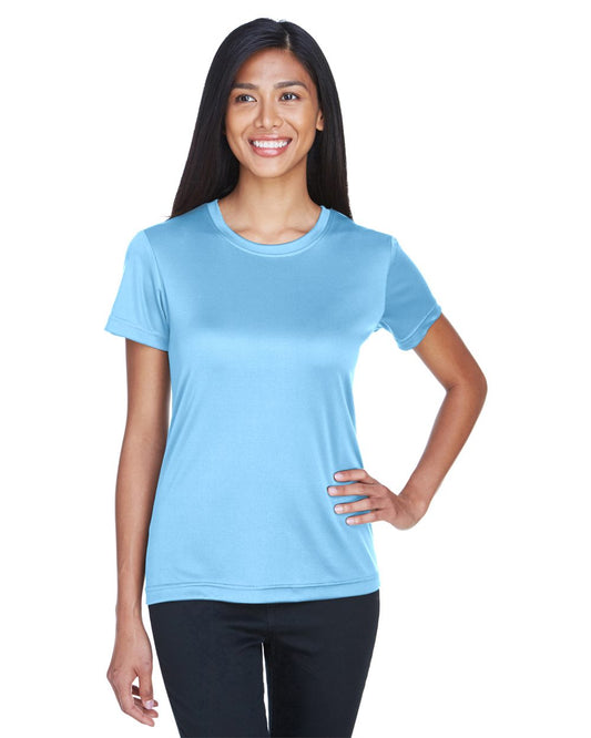 UltraClub Women's Cool & Dry Sport Performance Interlock T-shirt 8420L
