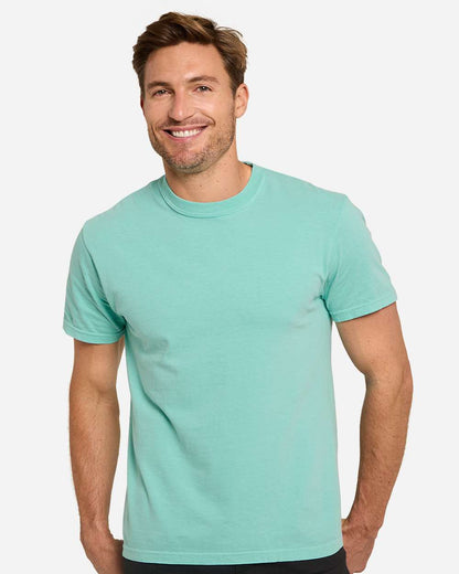 Threadfast Apparel Unisex Colors Garment-Dyed T-Shirt C1200 #colormdl_Frosted Aqua