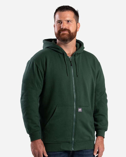 Berne Apparel Men's Heritage Thermal Lined Hooded Sweatshirt SZ101 #colormdl_Green