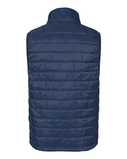 Burnside Elemental Puffer Vest 8703 #color_Navy