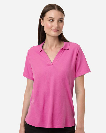CORE365 Women's Resolve CVC Performance Pique Polo CE106W #colormdl_Charity Pink
