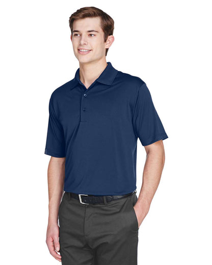 UltraClub Men's Cool & Dry 8-Star Elite Performance Interlock Polo 8610 #colormdl_Navy