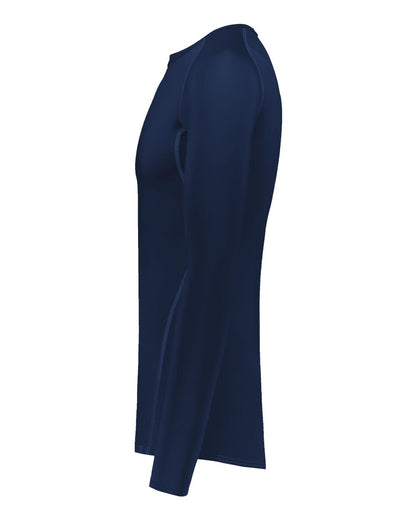 Russell Athletic Unisex CoolCore­® Long Sleeve Compression Shirt R20CPM #color_Navy