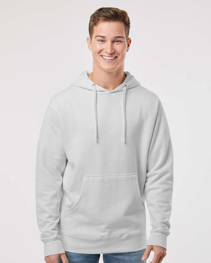 Independent Trading Co. Midweight Hooded Sweatshirt SS4500 #colormdl_Smoke