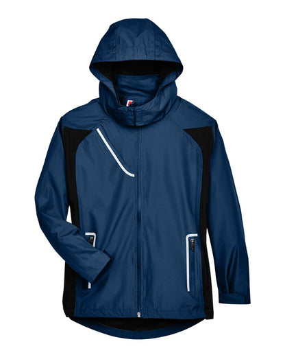 Team 365 Women's Dominator Waterproof Jacket TT86W #color_Sport Dark Navy