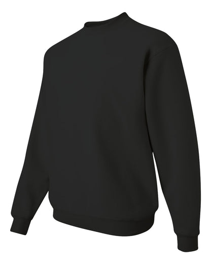 JERZEES Unisex Super Sweats NuBlend® Crewneck Sweatshirt 4662MR #color_Black