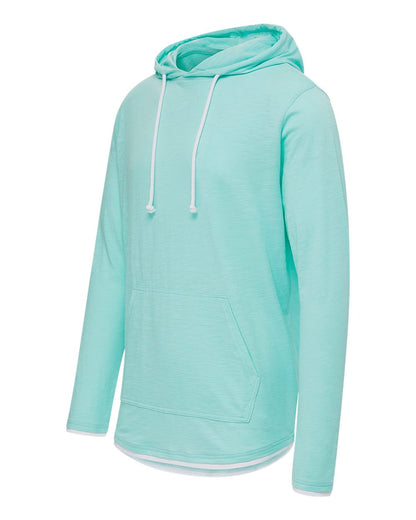 MV Sport Unisex Miles Slub Hooded Long Sleeve T-Shirt 24401 #color_Oasis