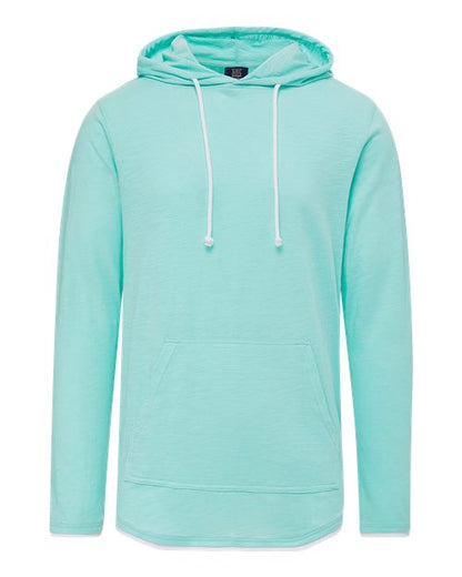 MV Sport Unisex Miles Slub Hooded Long Sleeve T-Shirt 24401 #color_Oasis