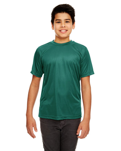 UltraClub Youth Cool & Dry Sport Performance Interlock T-shirt 8420Y UltraClub Youth Cool &amp; Dry Sport Performance Interlock T-shirt 8420Y