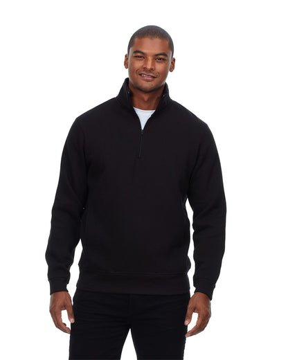 Threadfast Apparel Unisex Ultimate Fleece Quarter-Zip Sweatshirt 320Q Threadfast Apparel Unisex Ultimate Fleece Quarter-Zip Sweatshirt 320Q