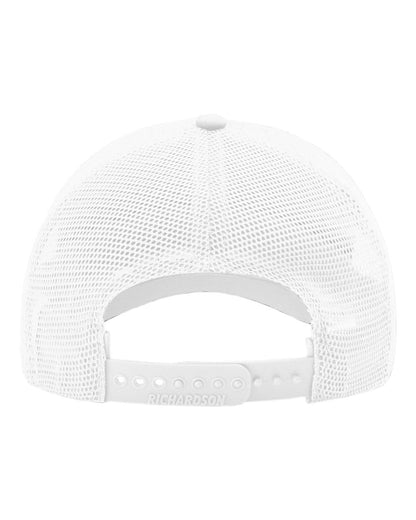 Richardson Garment-Washed Trucker Cap 111 #color_White