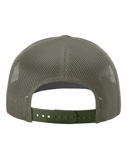 Richardson Tactical Trucker Cap 112PT #color_Multicam Tropic/ Loden Green