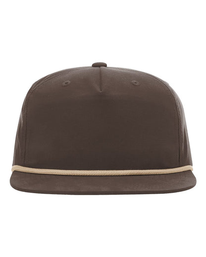 Richardson Umpqua Snapback Cap 256 #color_Dark Mocha/ Khaki