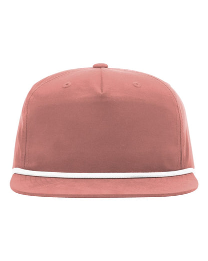 Richardson Umpqua Snapback Cap 256 #color_Dusty Red/ White