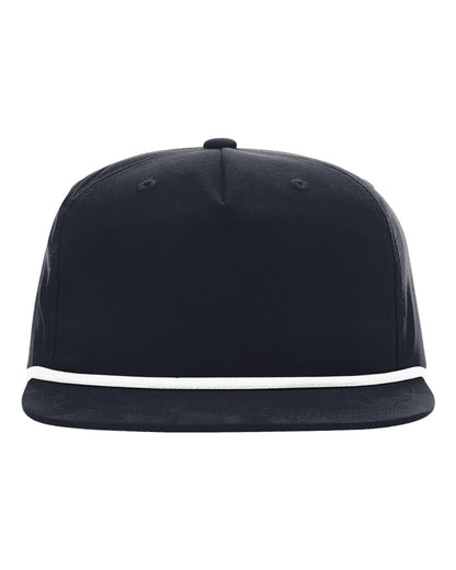 Richardson Umpqua Snapback Cap 256 #color_Midnight Navy/ White