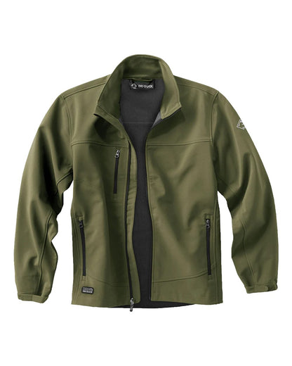 DRI DUCK Men's Tall Motion Soft Shell Jacket 5350T #color_Olive Drab